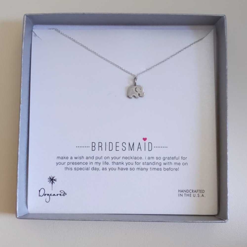 New Dogeared Elephant Necklace